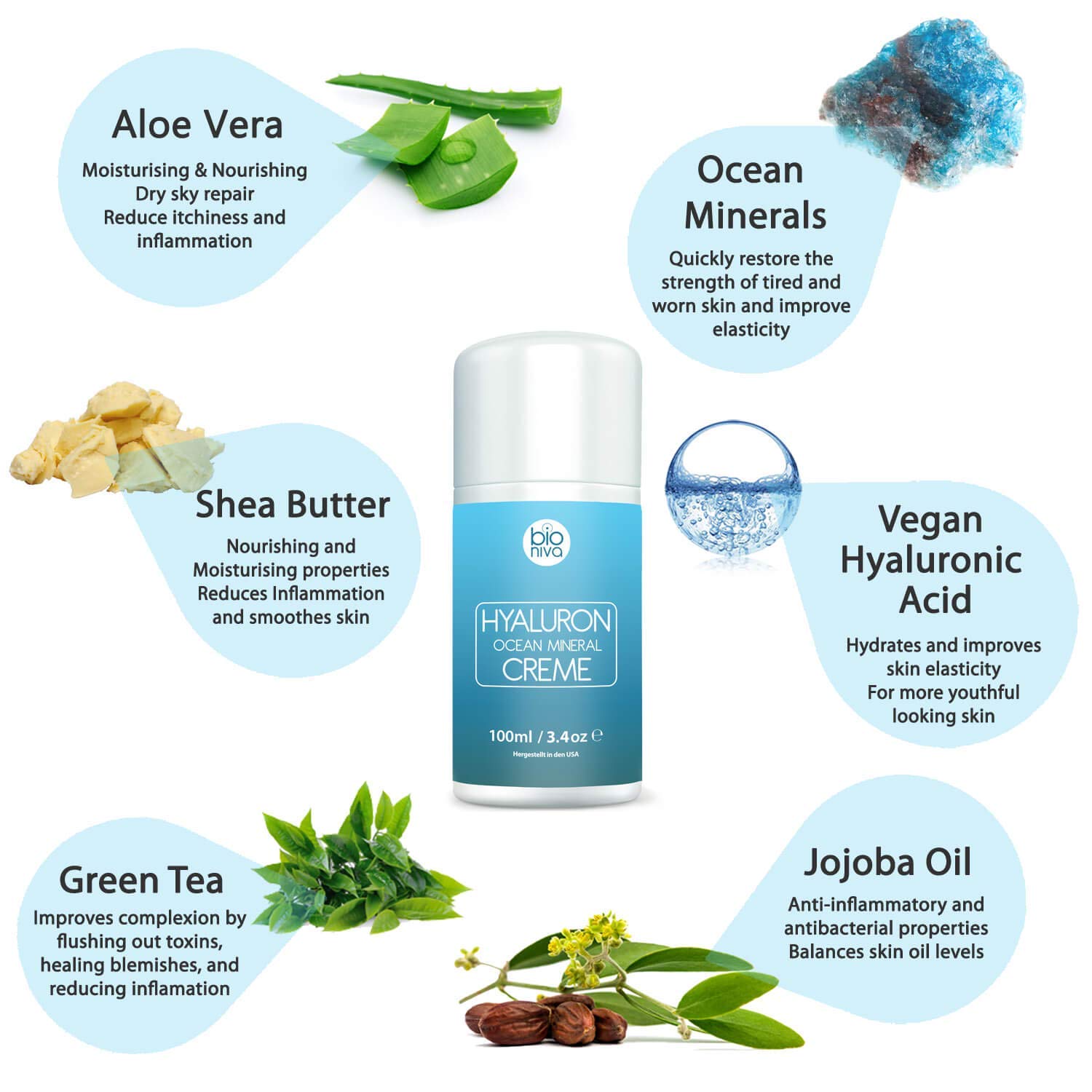 Hyaluron Ocean Mineral Creme bottle