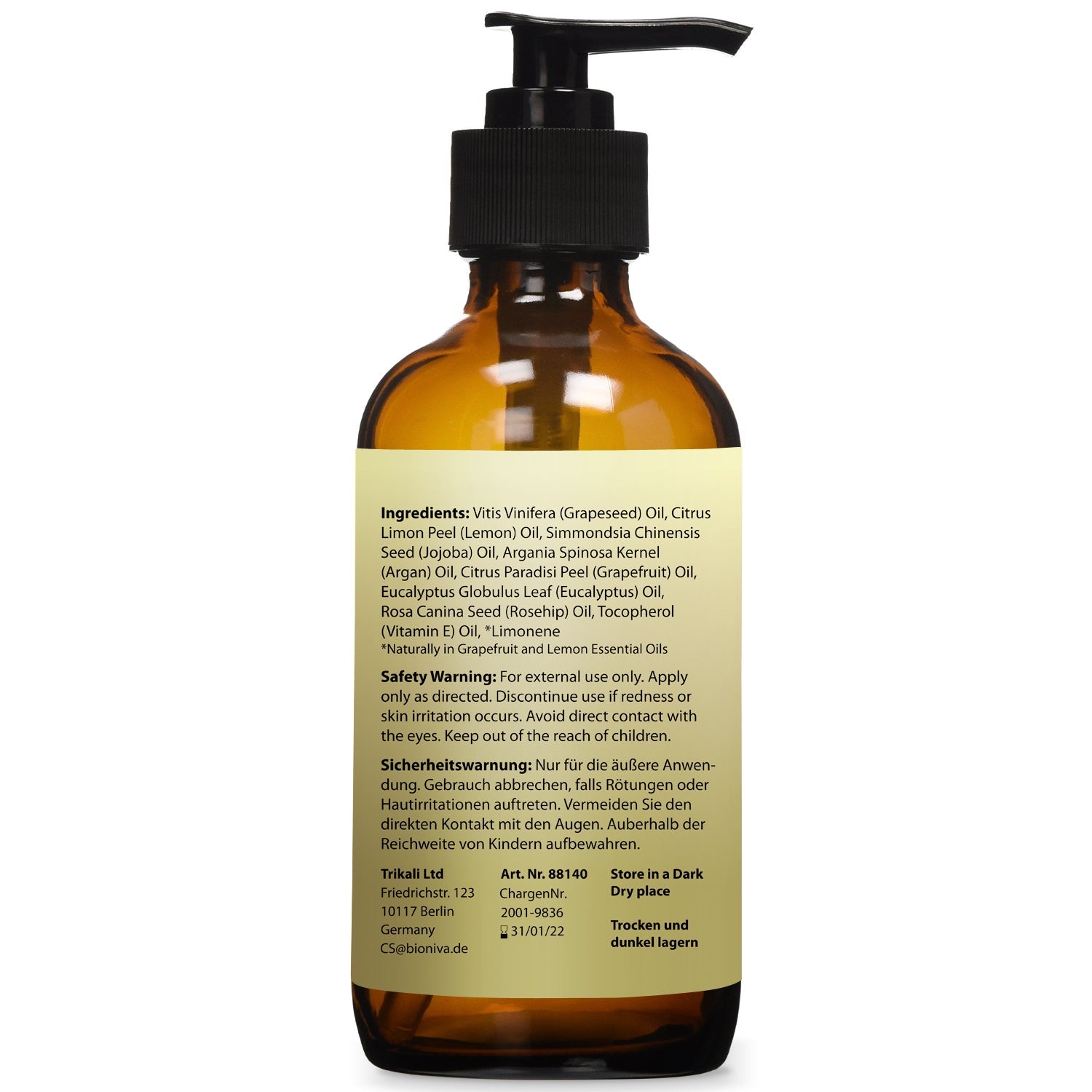 Anti-Cellulite Massage Oil 236ml